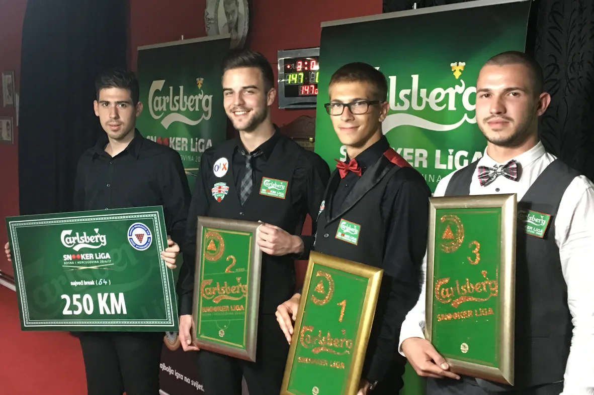 Mario Željo Milošević odbranio titulu prvaka države u snookeru