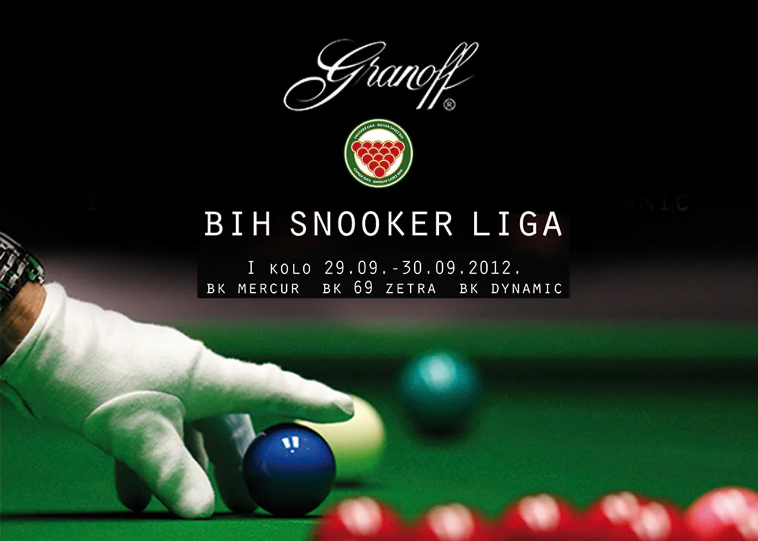 Održan prvi turnir "Granoff snooker lige"