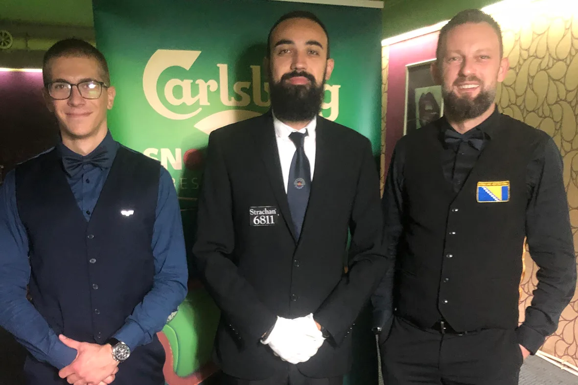 Mario Željo Milošević osvajač drugog kola Carlsberg snooker državnog prvenstva BiH