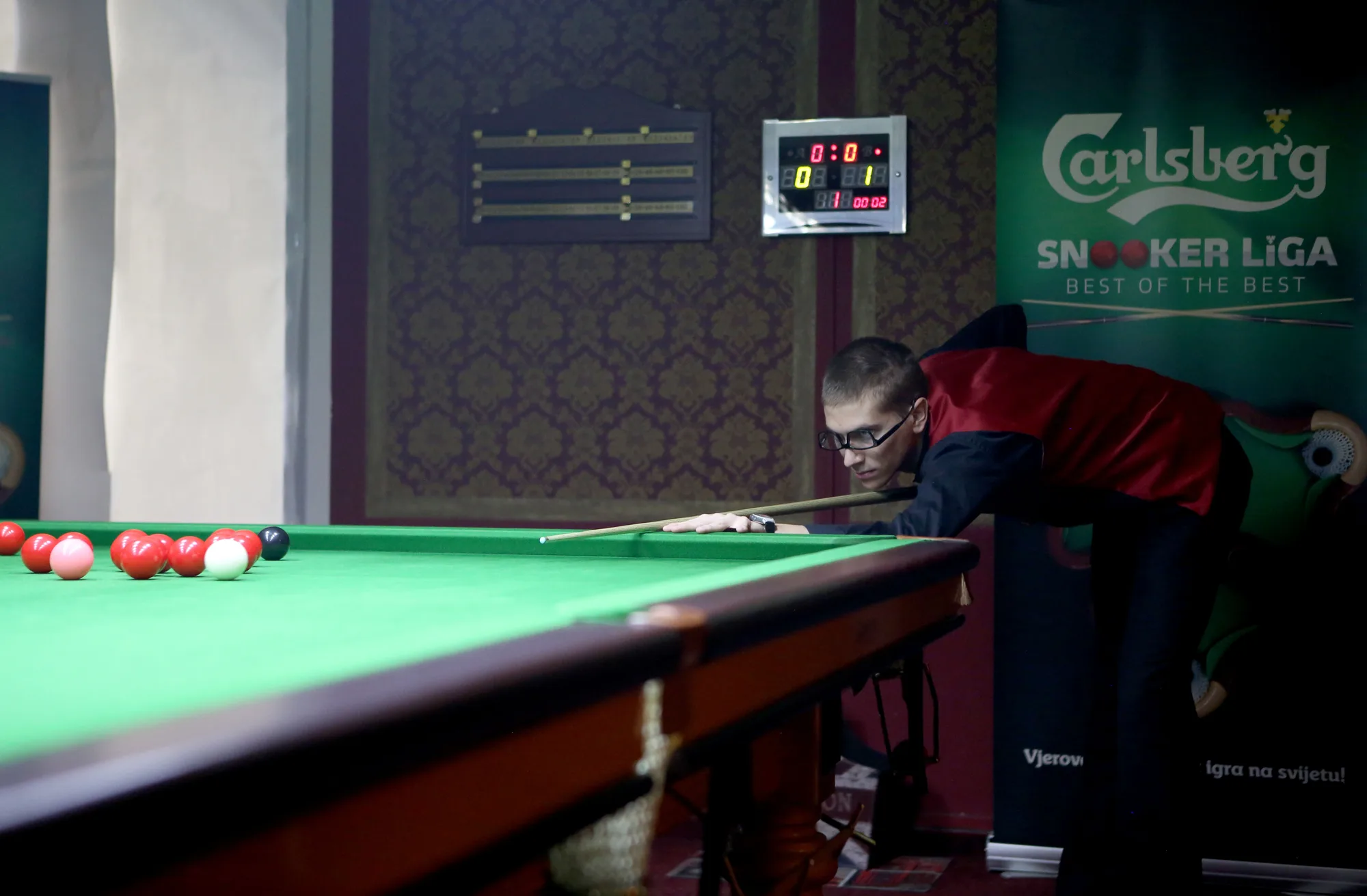 Počinje masters takmičenje Carlsberg „Best of the Best snooker lige“ u Sarajevu