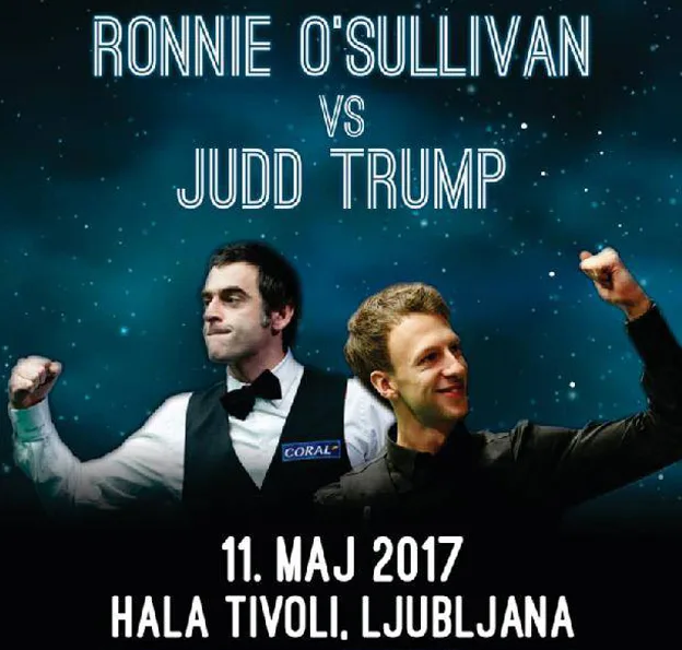 Najbolji igrač svih vremena Ronnie O'Sullivan stiže u Ljubljanu
